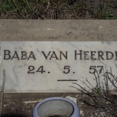 HEERDEN, van -1957