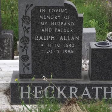 HECKRATH Ralph Allan 1942-1986
