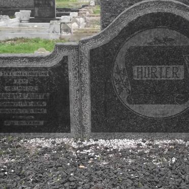 HURTER Jan Hendrik 1886-1952 &amp; Henrietta Aletta 1896-1962