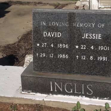 INGLIS David 1896-1986 &amp; Jessie 1901-1991