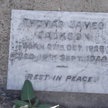 JACKSON Thomas James 1928-1946