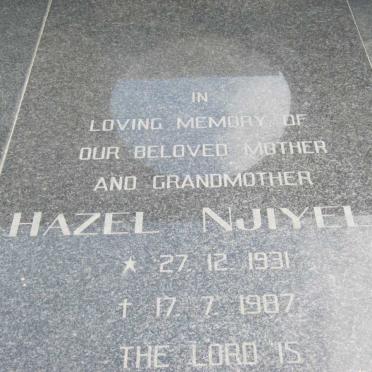 JACOBS John -1945 &amp; Sophia -1954 :: JACOBS Hazel Njiyela 1931-1987