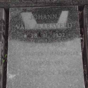 JAARSVELD Johann, van 1952-1988