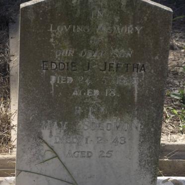 JEFTHA Eddie J. -1938 :: SOLOMON May -1943