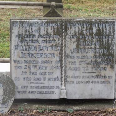 JENKERSON William Loynes -1950 &amp; Susan -1959