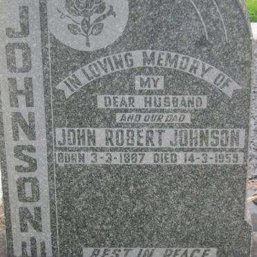 JOHNSON John Robert 1887-1959