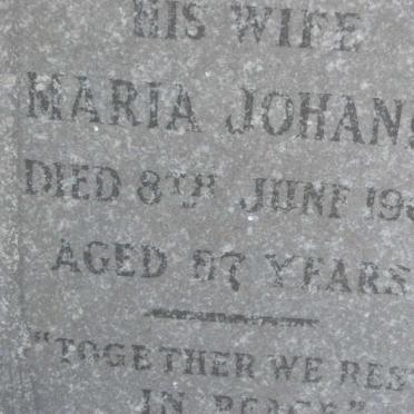 JOHANESEN Maria Johanna -1965