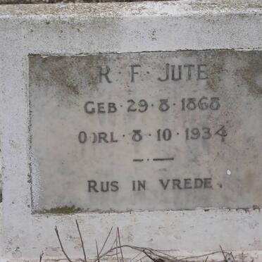 JUTE R.F. 1868-1934