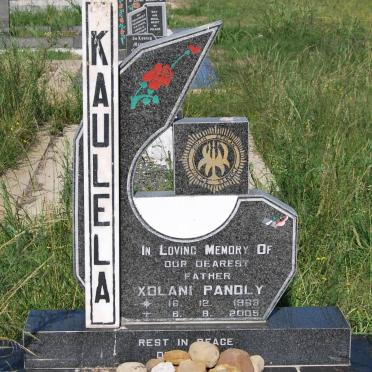KAULELA Xolani Pandly 1963-2005