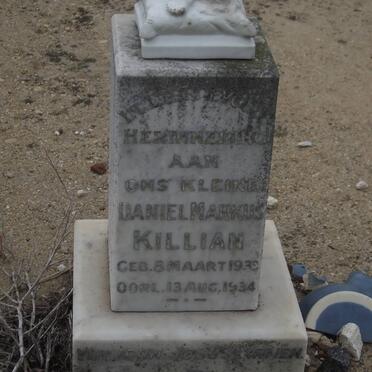 KILLIAN Daniel Markus 1930-1934
