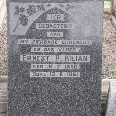 KILIAN Ernest P. 1880-1961