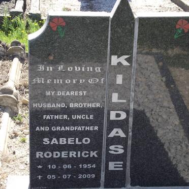 KILDASE Sabelo Roderick 1954-2009