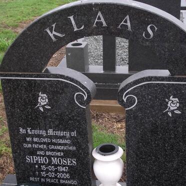 KLAAS Sipho Moses 1947-2006