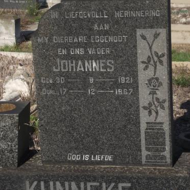 KUNNEKE Johannes 1921-1967