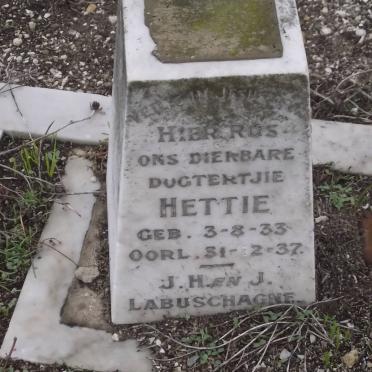 LABUSCHAGNE Hettie 1933-1937
