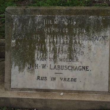 LABUSCHAGNE Cornelius Johannes 1901-1949