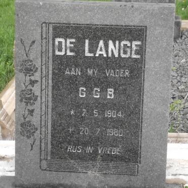 LANGE G.G.B., de 1904-1980