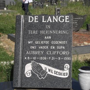 LANGE Aubrey Clifford, de 1936-1990