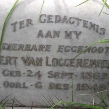 LOGGERENBERG Gert, van 1863-1949