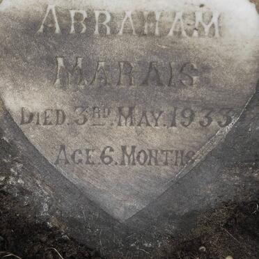 MARAIS Abraham -1933