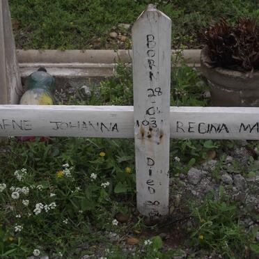 MARAIS Dafne Johanna Regina 1931-?