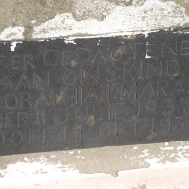 MARAIS Dorathia T. 1935-1936