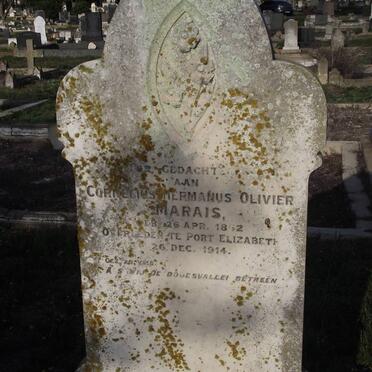 MARAIS Cornelius Hermanus Olivier 1852-1914