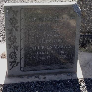 MARAIS Hercules Philippus 1908-1959
