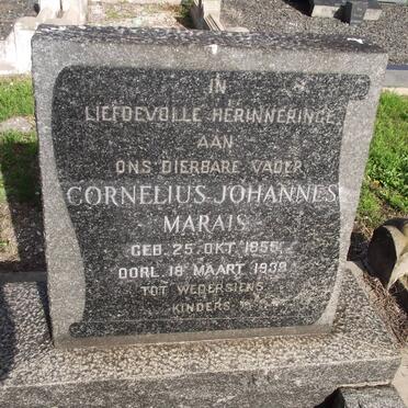MARAIS Cornelius Johannes 1855-1939