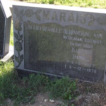 MARAIS Barend Daniel 1927-1978