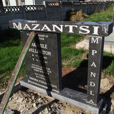 MAZANTSI Pakamise Wellington 1958-2005