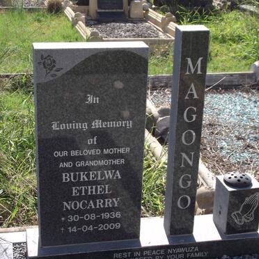 MAGONGO Bukelwa Ethel Nocarry 1936-2009