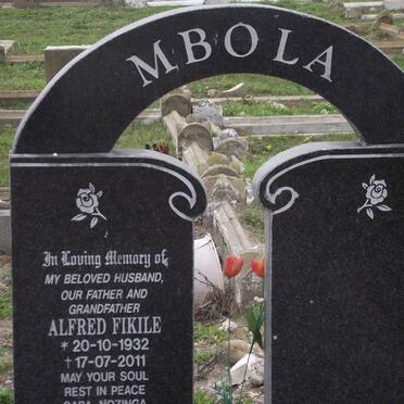 MBOLA Alfred Fikile 1932-2011