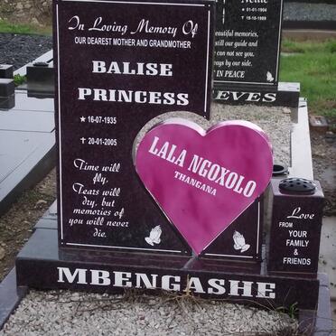 MBENGASHE Balise Princess 1935-2005