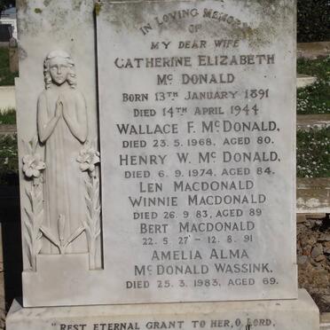 Mc DONALD :: MACDONALD :: WASSINK