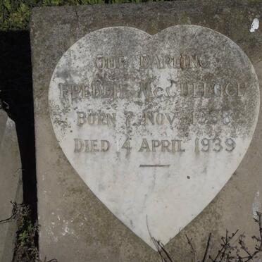 Mc CUULLOCH Freddie 1938-1939