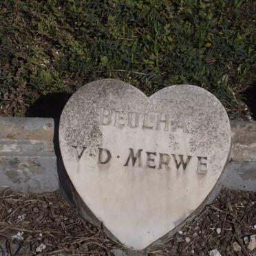 MERWE Beulha, v.d.