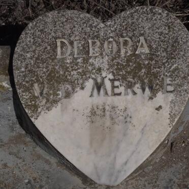 MERWE Debora, v.d.