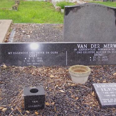 MERWE, van der :: BADENHORST