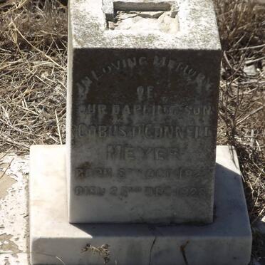 MEYER Cobus O'Connel 1927-1928