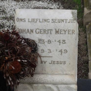 MEYER Johan Gerit 1948-1949