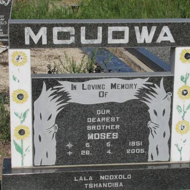 MGUDWA Moses 1951-2005