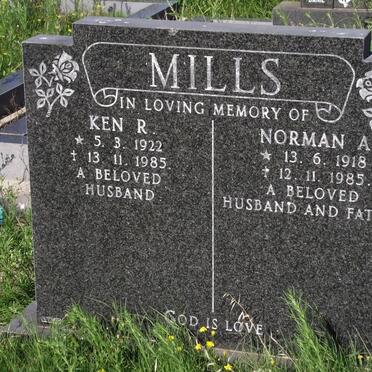 MILLS Ken R. 1922-1985 :: MILLS Norman A. 1918-1985