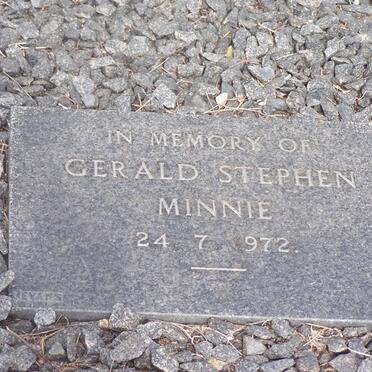 MINNIE Gerald Stephen -1972