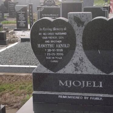 MJOJELI Mawethu Arnold 1959-2005