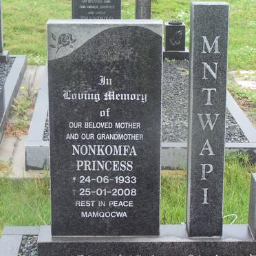 MNTWAPI Nonkomfa Princess 1933-2008