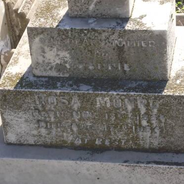 MONRO Rosa 1854-1934