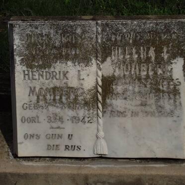 MOMBERG Hendrik L. 1881-1942 &amp; Helena L. 1883-1958