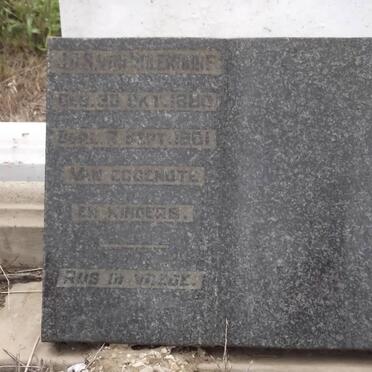 MOLENDORF J.H.S., von 1880-1961