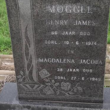 MOGGEE Henry James -1974 :: MOGGEE Magdalena Jacoba -1949